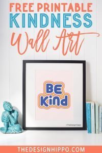 Free Be Kind Printable - Kindness Wall Art