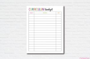 Free Printable Homeschool Planner
