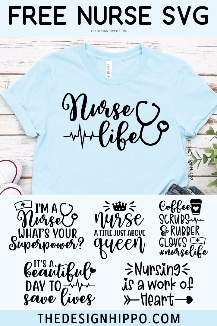 Download 6 Free Nurse Svg Cut Files