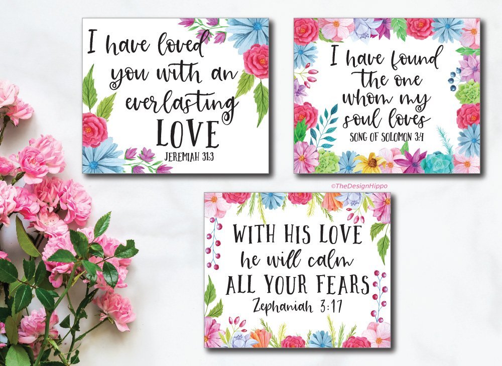 9 Free Printable Bible Verse Cards For Scripture Memory