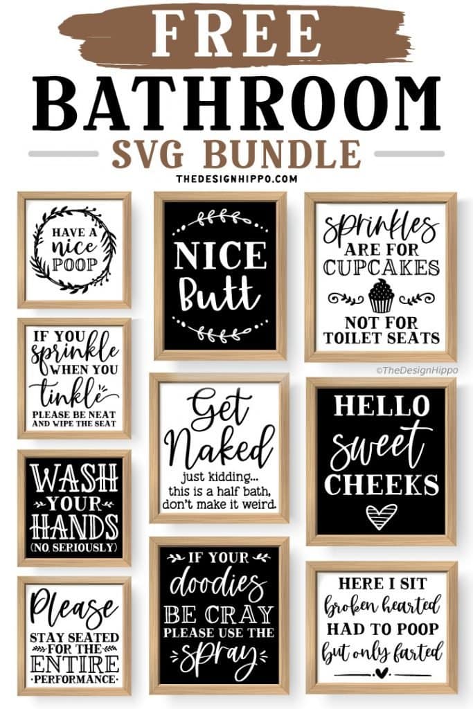 Free Free 249 Rustic Free Svg Bathroom Sayings SVG PNG EPS DXF File