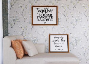 Free Farmhouse Home Decor Printables - Set of 9 Family Quotes