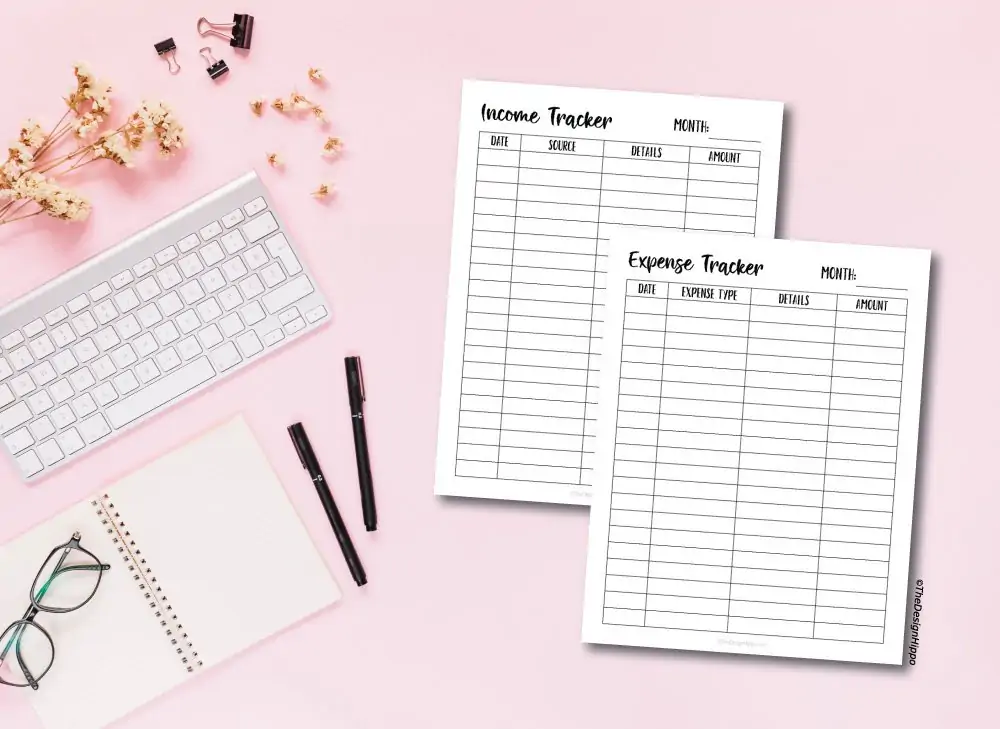 Free Printable Income and Expense Tracker