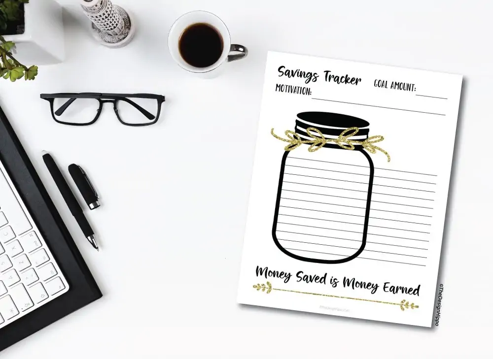 Free Printable Savings Tracker