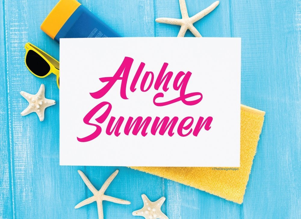 Free Cute Vintage Font with Swashes Printables