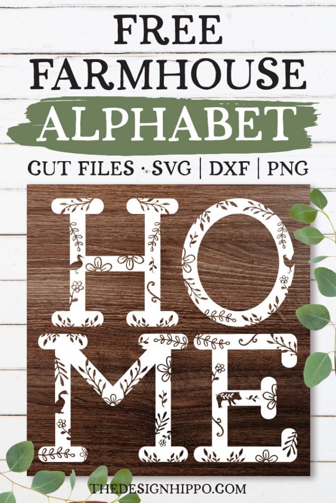 free SVG alphabet