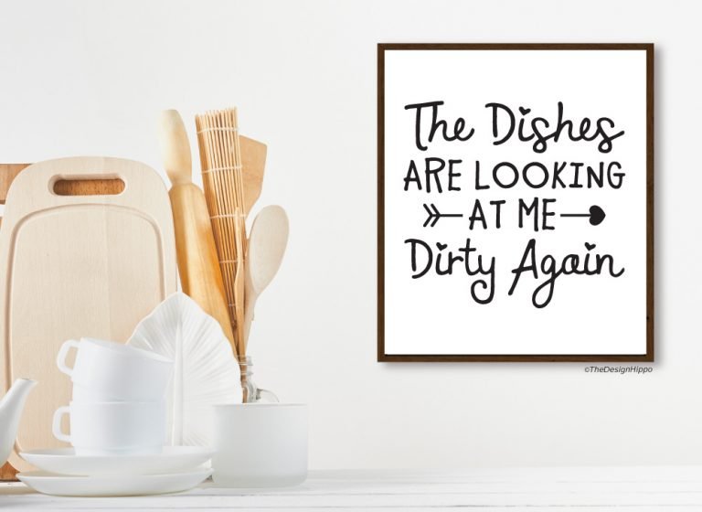 Free Farmhouse Kitchen Decor Printables – Set of 9 Quotes