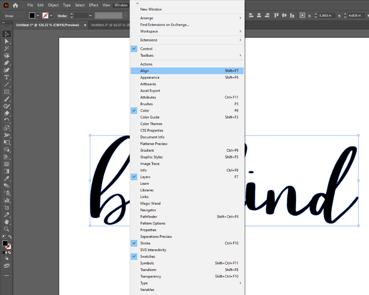 13. Align Window - Modified