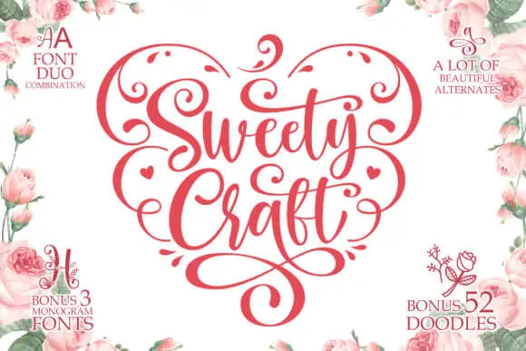 best wedding font bundle for cricut