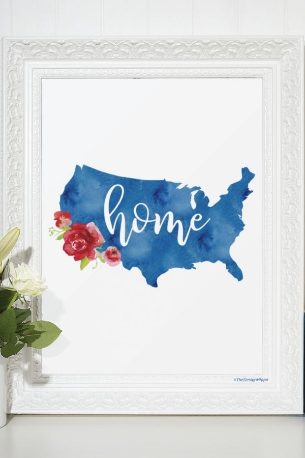 Free 4th of July Printables - Patriotic Decor for your Home
