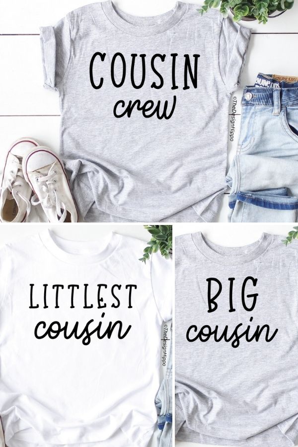 It's a Family Thing SVG Cousin Dxf SVG Reunion Svg Matching Cousins Boy  Girl Cut File Cute Silhouette Cricut Printable Iron on Diy Shirt 