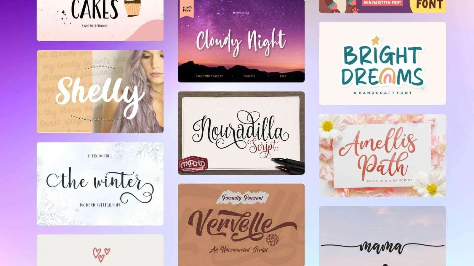 free cricut fonts