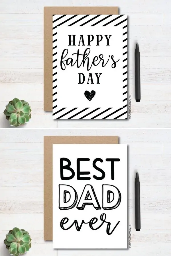 free printable fathers day cards