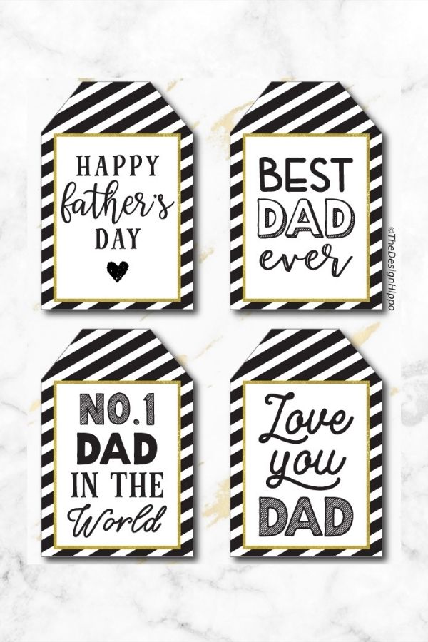 free printable fathers day tags