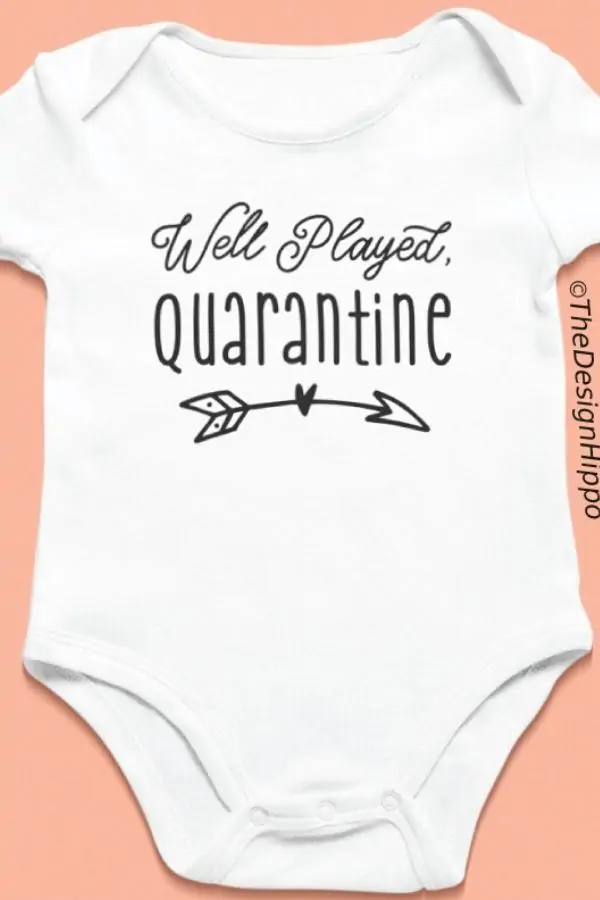 free quarantine pregnancy svg