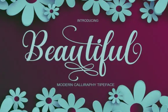 modern calligraphy font for cricut