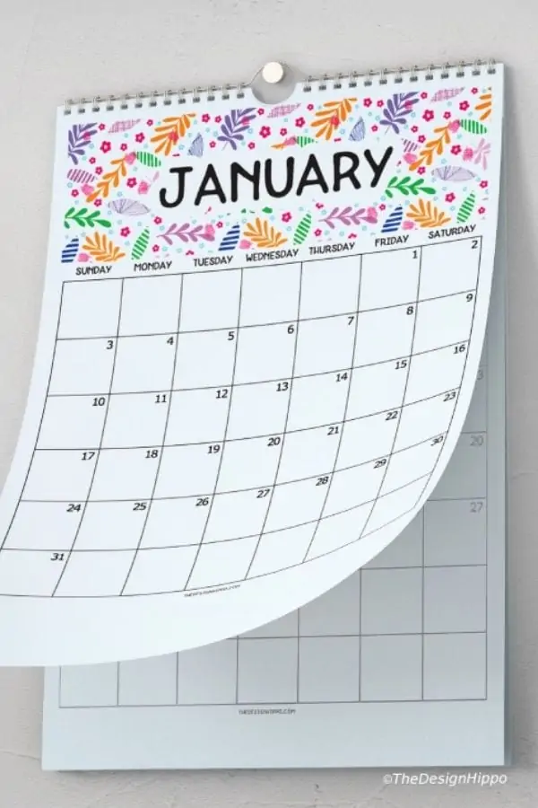 free printable calendar 2021