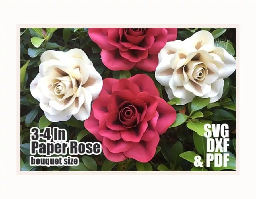 cricut paper flowers