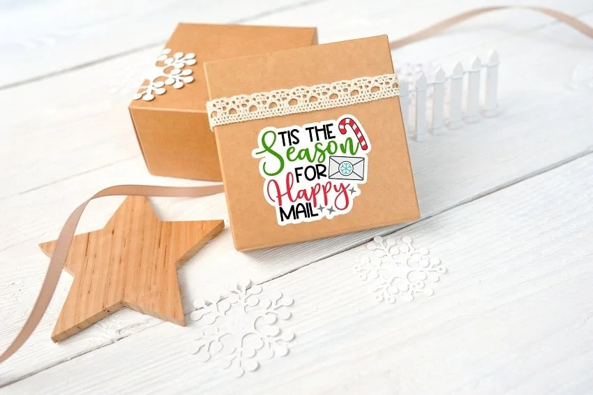 Christmas Packaging Stickers