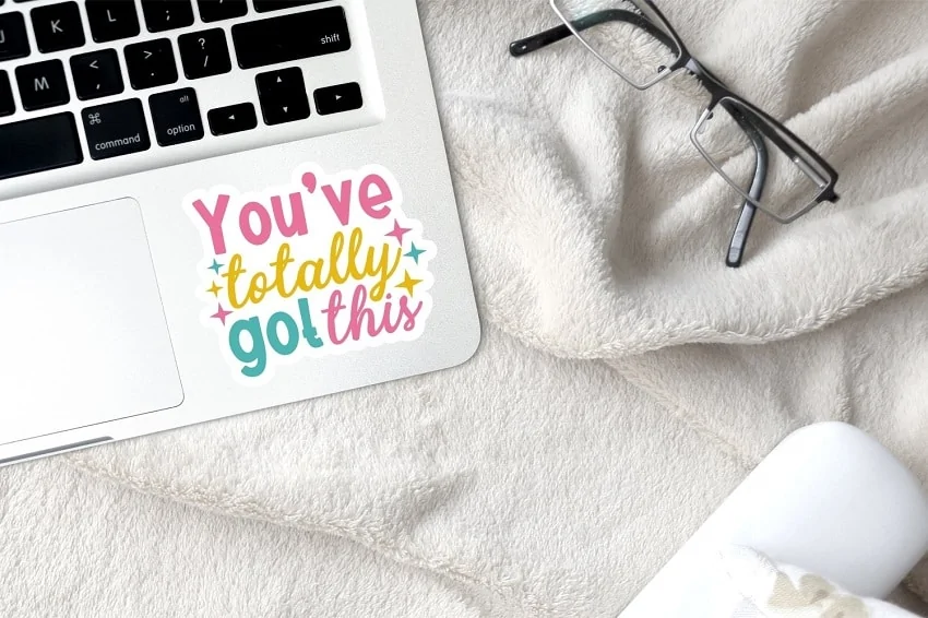 Motivational Stickers for Cricut