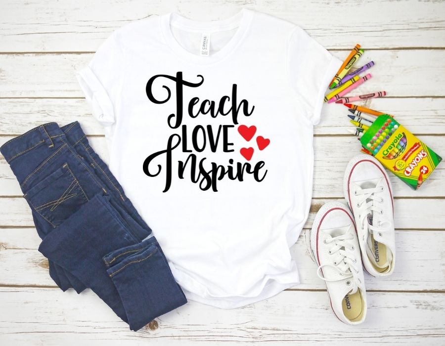 cricut shirt ideas for teachers