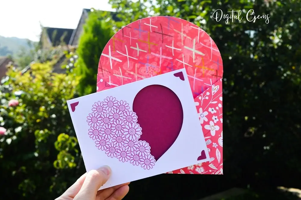 cricut valentines day card ideas