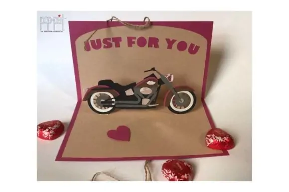 valentines day pop up card design