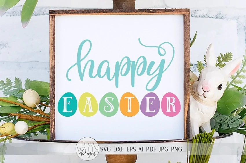 cricut easter decoration ideas