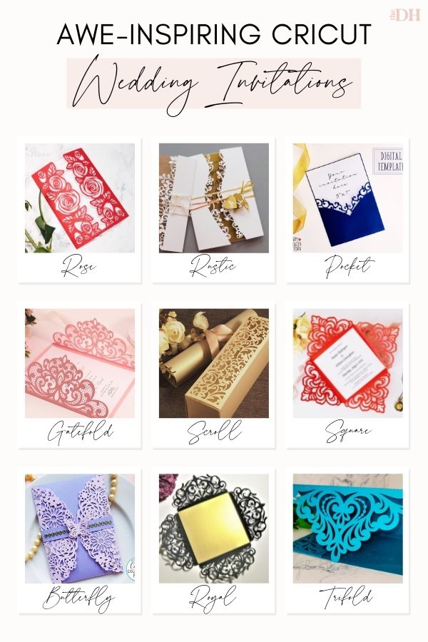 cricut wedding invitations