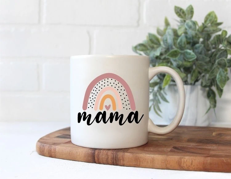 mother's day cricut idea - mama mug