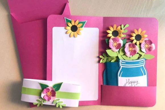 homemade cards with cricut