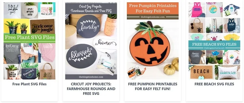 free svg cut files for Cricut by The Kingston Home
