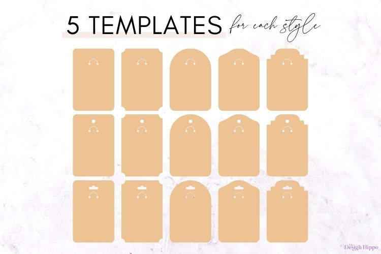 15 Free Keychain Holder SVG Templates for Display Cards