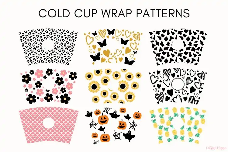 Cup Wrap SVG Files  The Digital Files – TDFcrafty