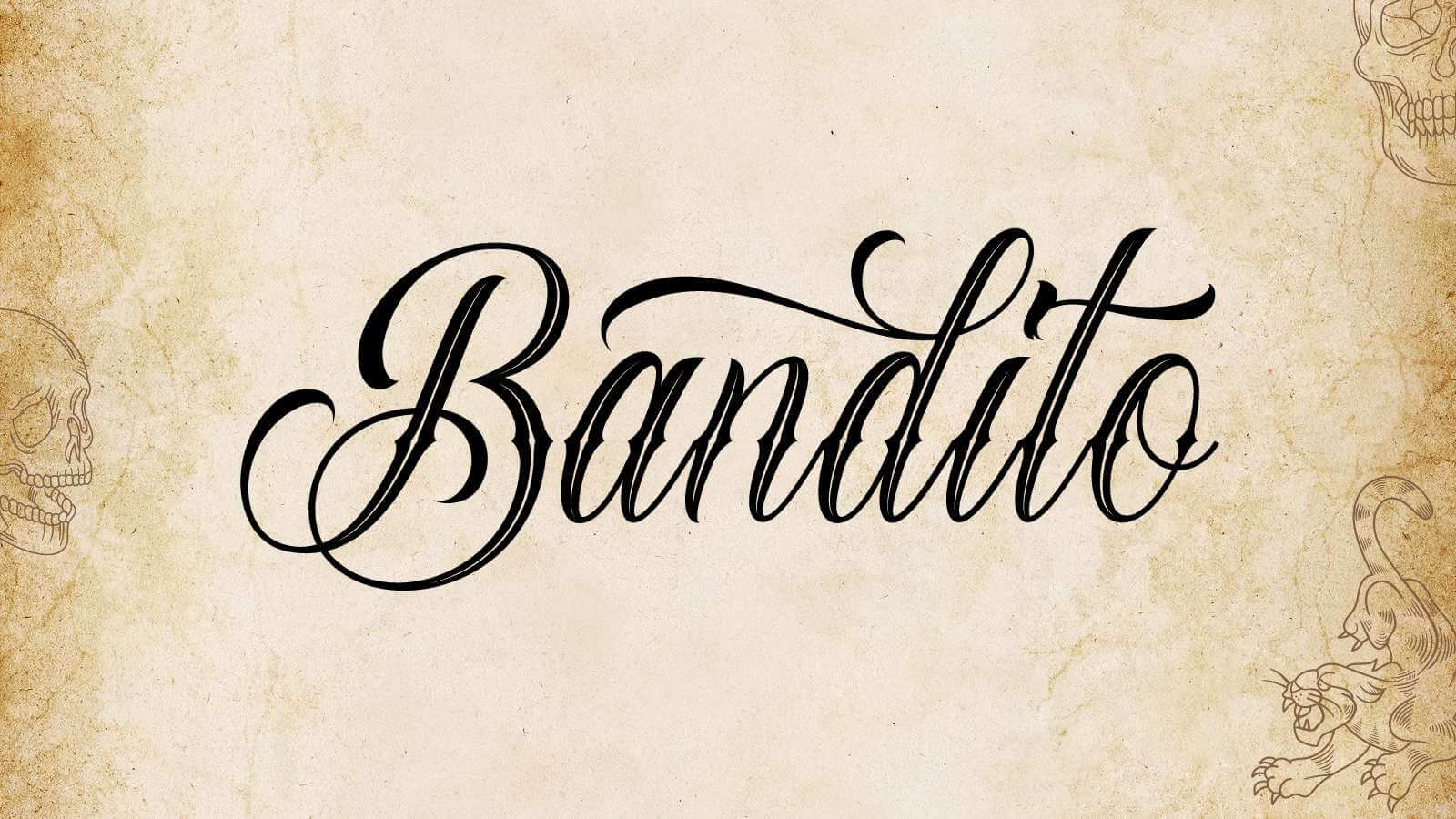 Tattoo Fonts