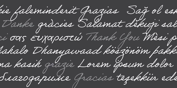 Adobe Handwriting cursive font