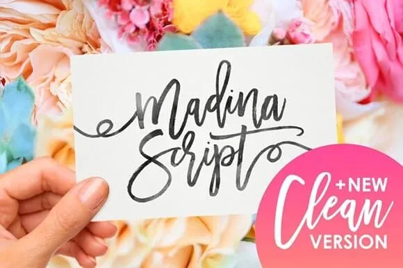 Madina script calligraphy font