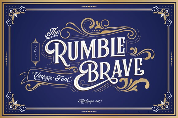 display of the Rumble Brave