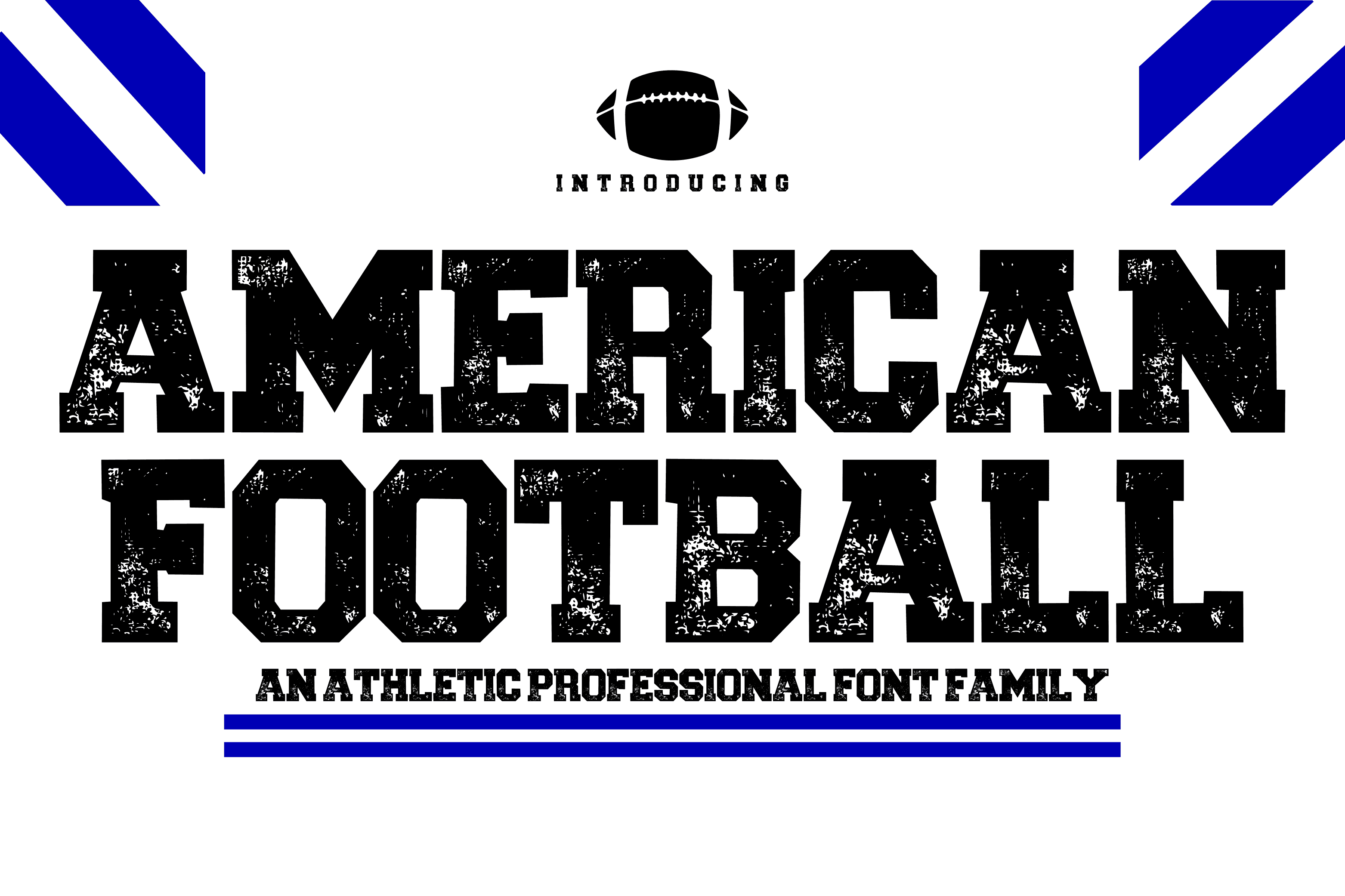 American Football font preview from Creative Fabrica