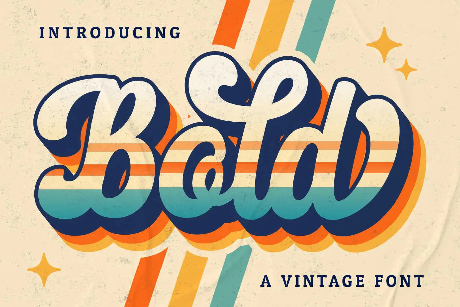 Bold Script font preview from Creative Fabrica