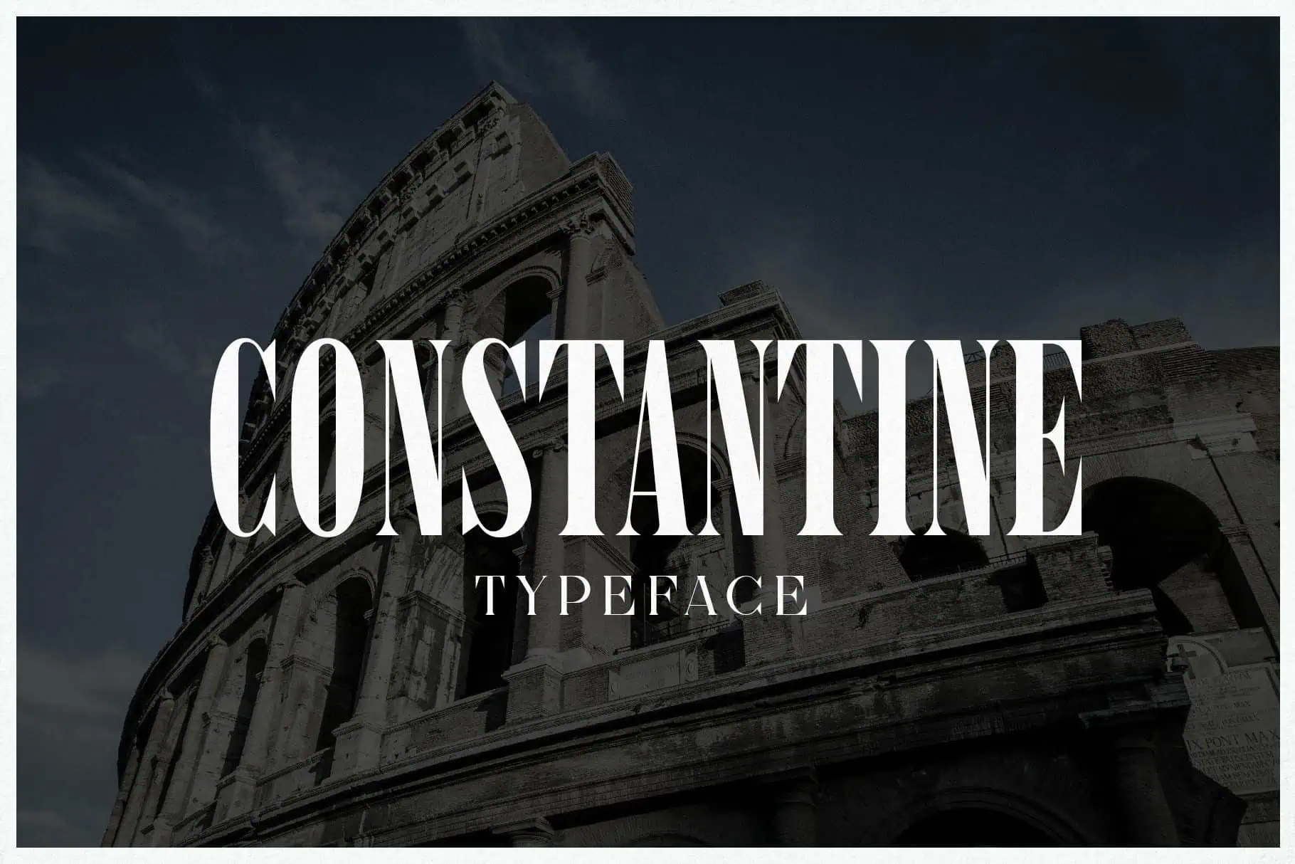 Constantine font preview from Creative Fabrica