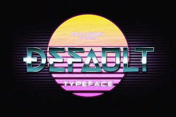 Default Typeface font preview from Creative Fabrica