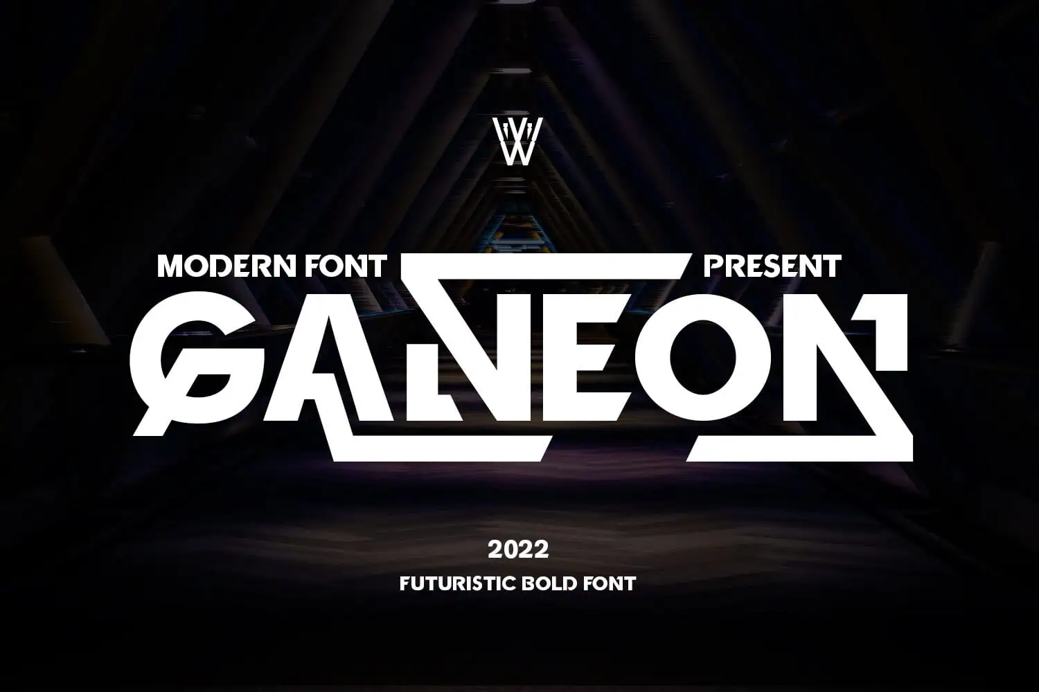 Ganeon font preview from Creative Fabrica