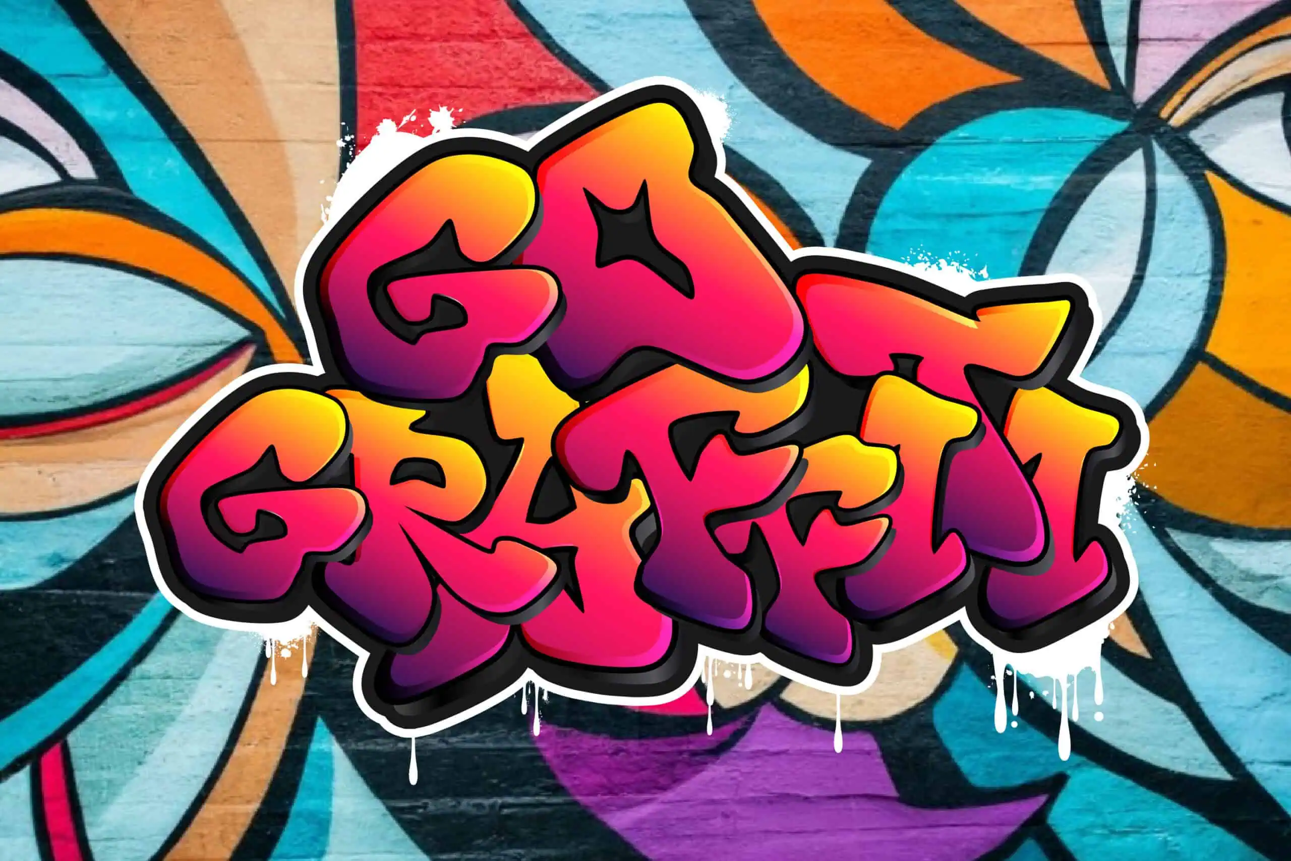 Go Graffiti font preview from Creative Fabrica