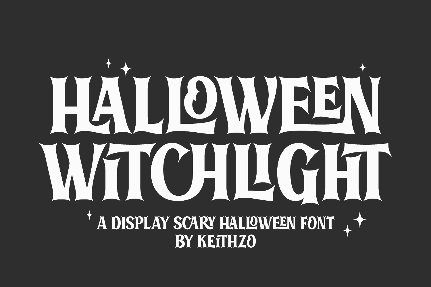 Halloween Witchlight font preview from Creative Fabrica
