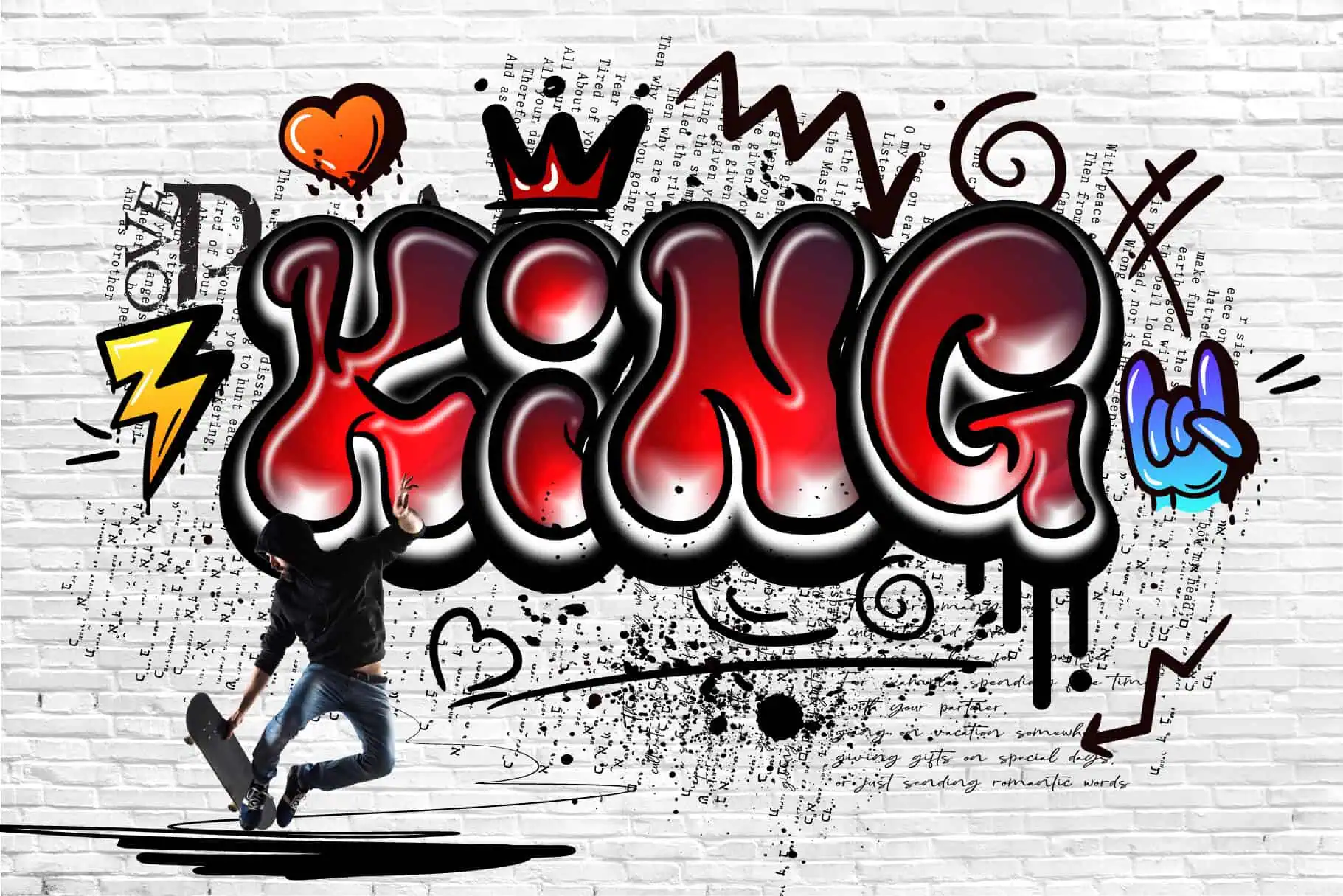 King font preview from Creative Fabrica