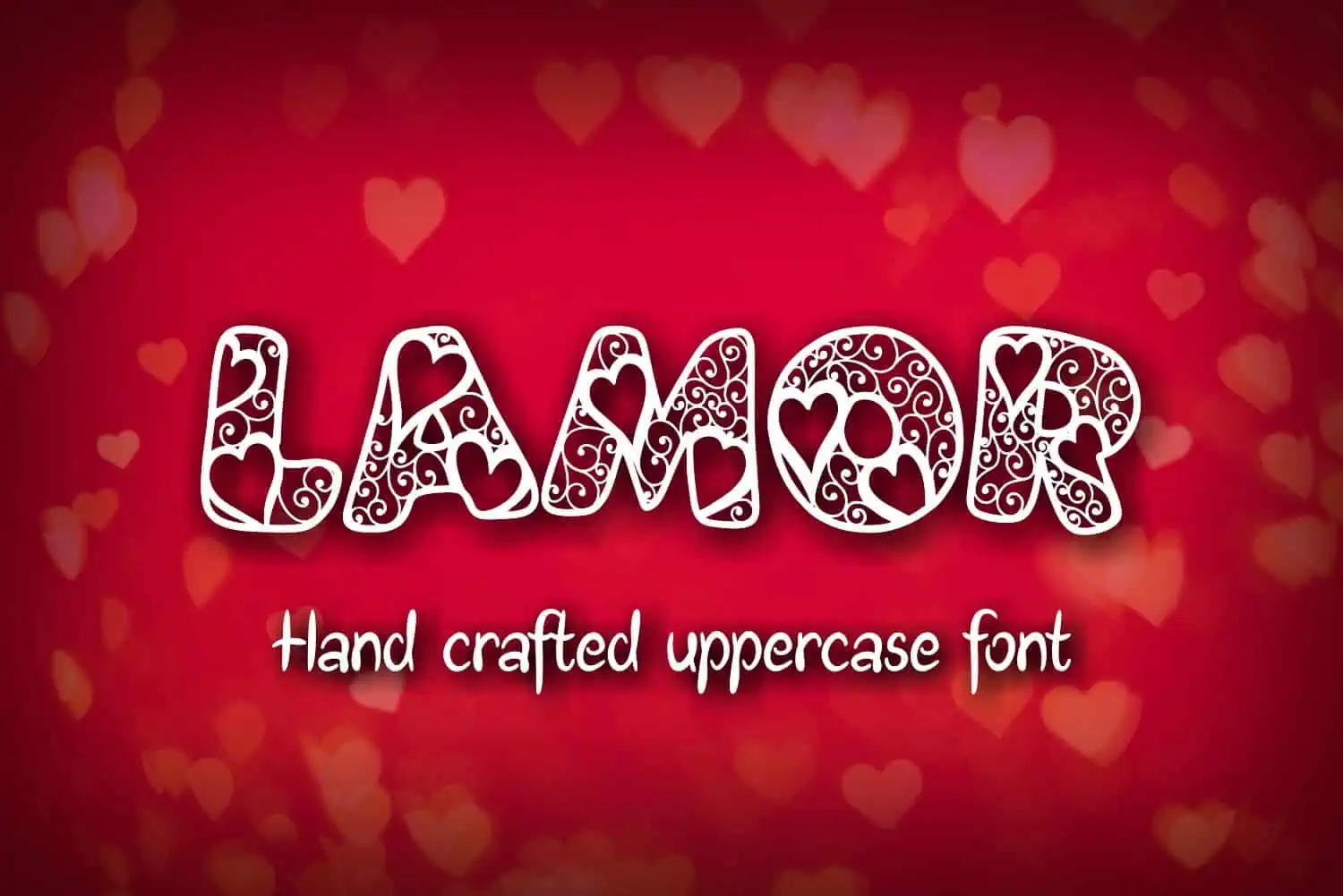 Lamor font preview from Creative Fabrica