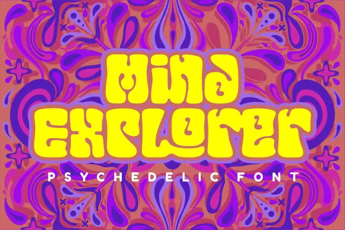 Mind Explorer font preview from Creative Fabrica