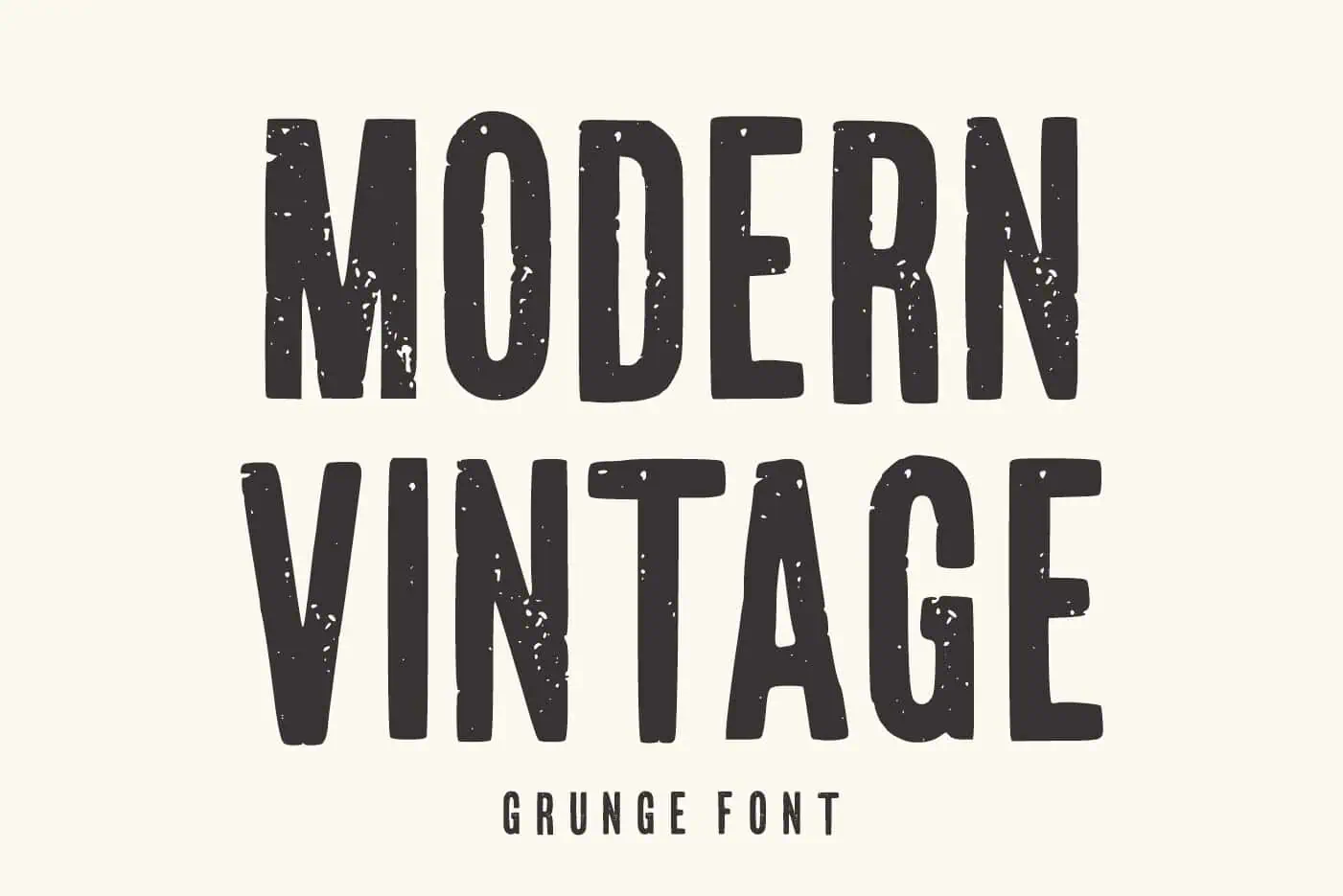 Modern Vintage font preview from Creative Fabrica