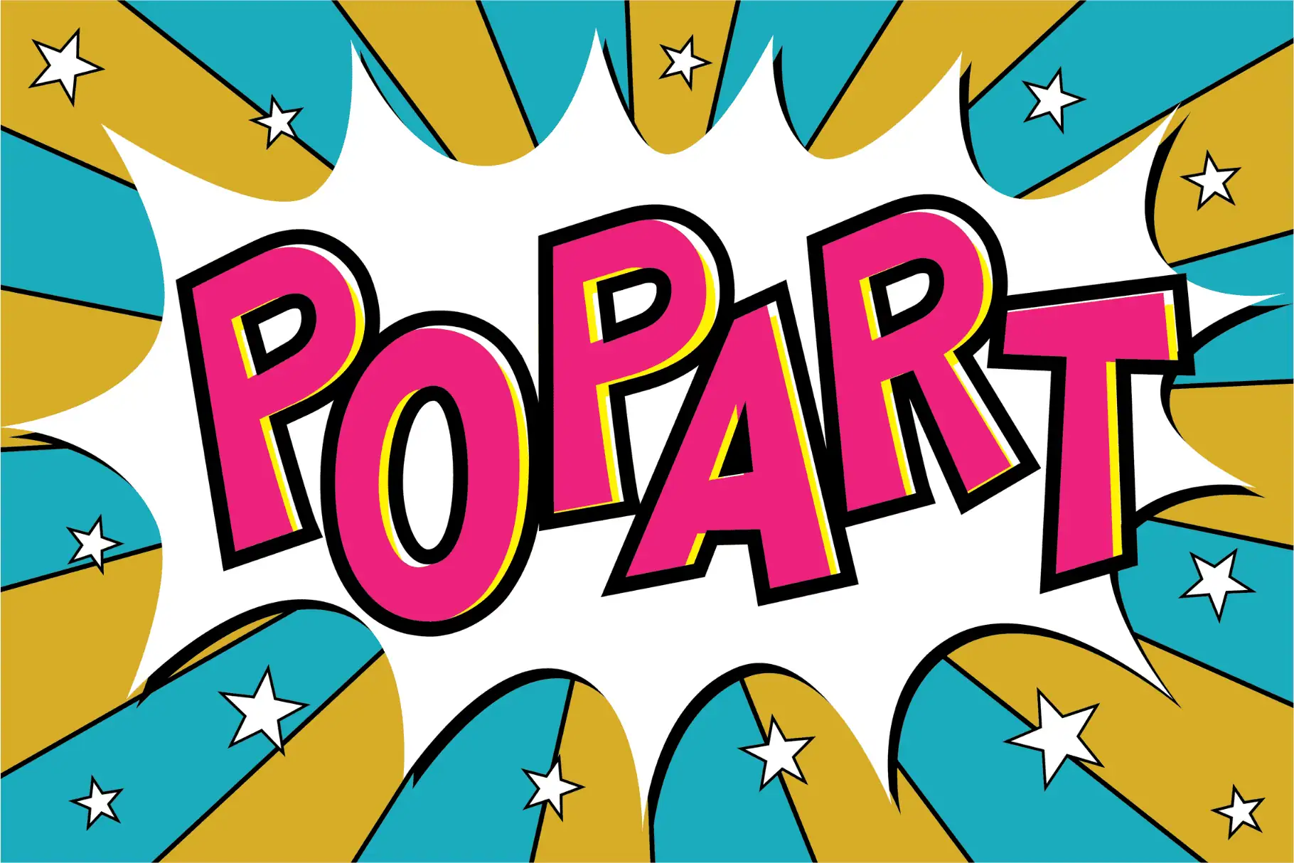 Pop Art font preview from Creative Fabrica